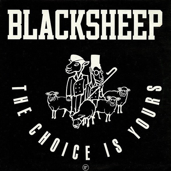 The cover of the single version of "The Choice is Yours", by Black Sheep.